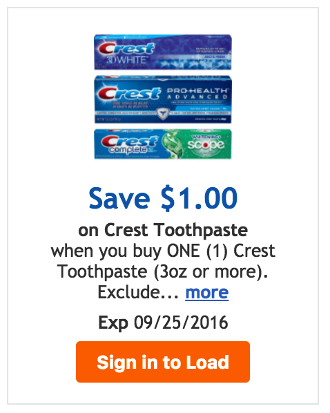 crest coupon