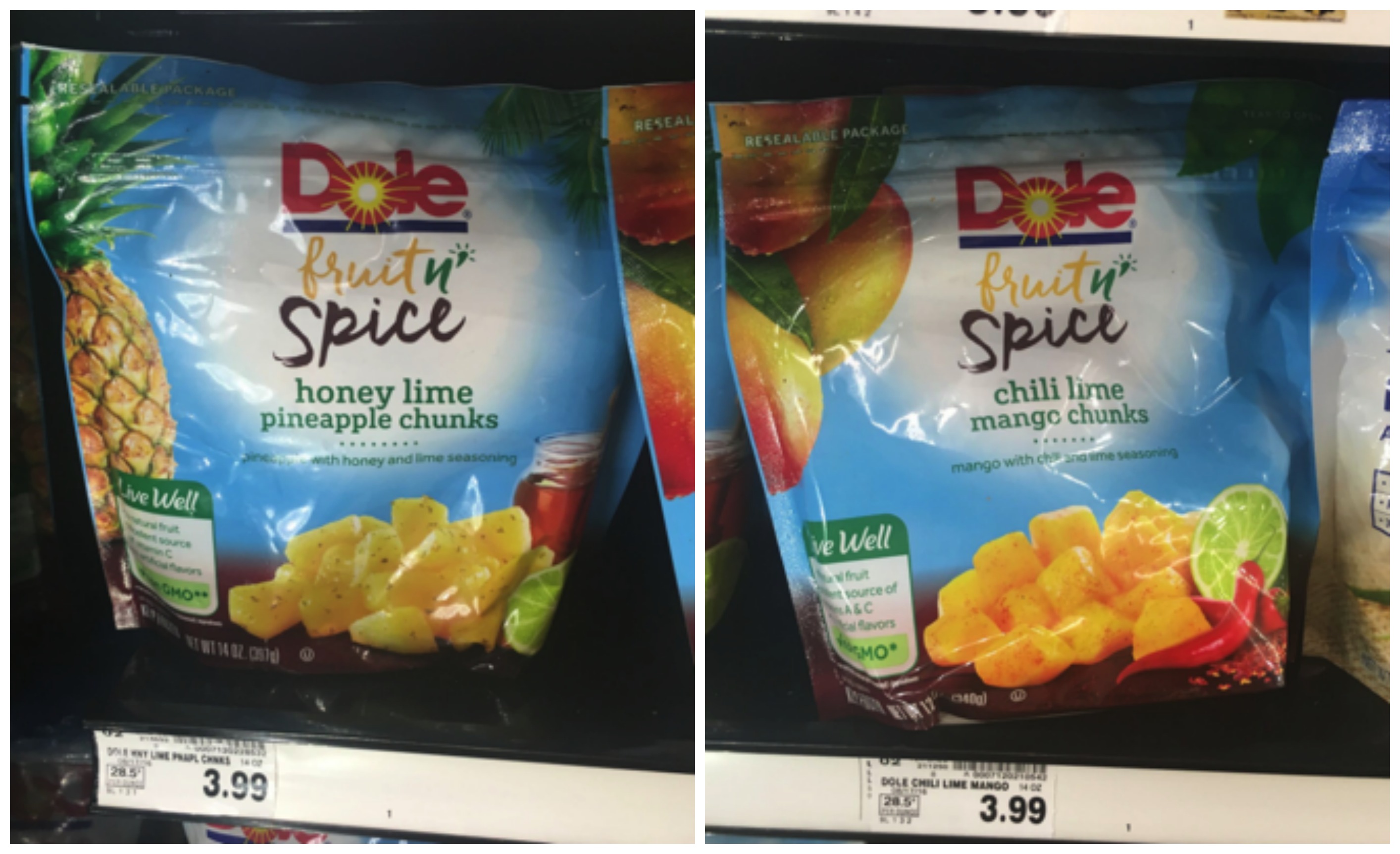 dole fruit n' spice Collage