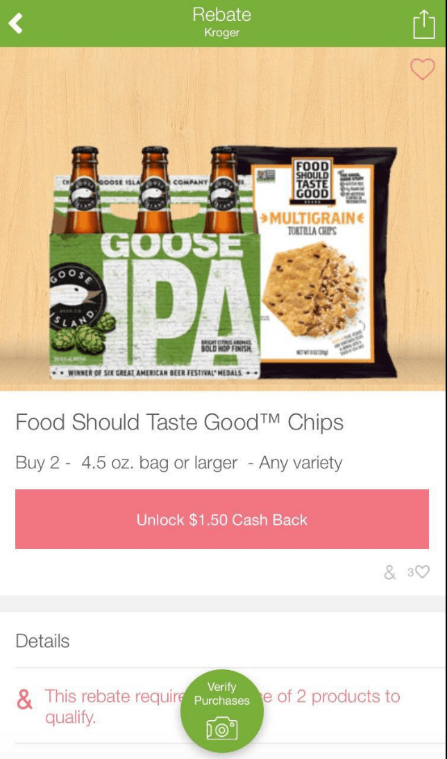 food should taste good ibotta