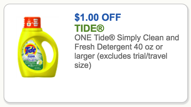 tide simply coupon