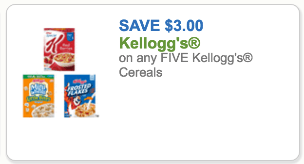 kelloggs cereal coupon