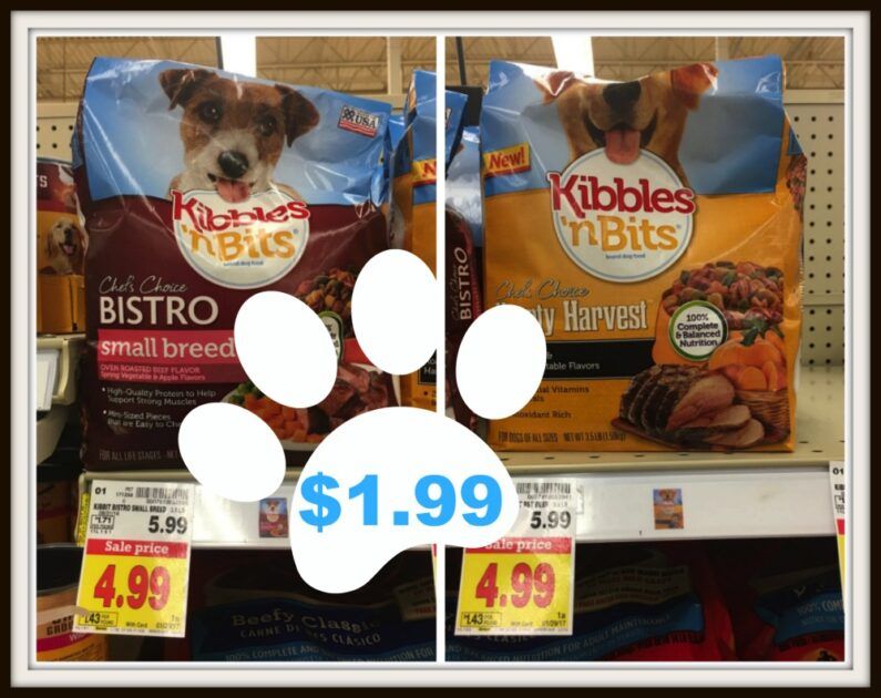 Two BIG FAT $3/1 Kibbles 'n Bits Dog Food Coupons = ONLY $1.99 at ...