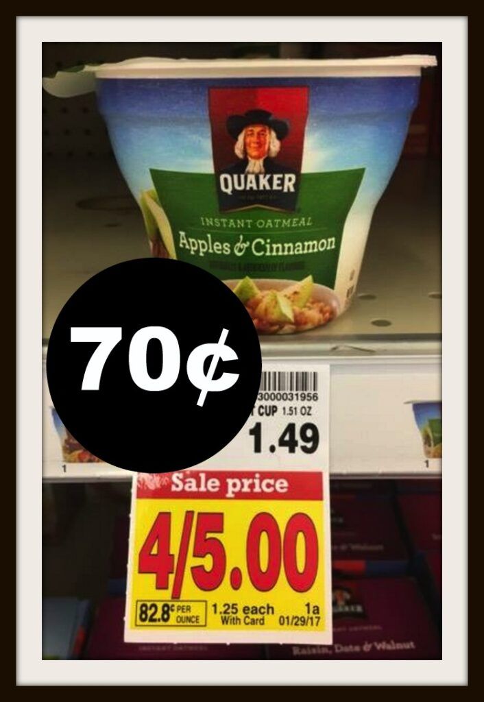 NEW Quaker Coupons!! Cereal, Oatmeal and Granola Bars!! - Kroger Krazy