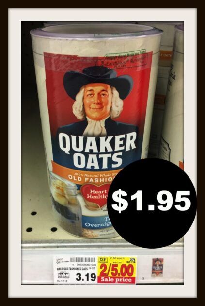 NEW Quaker Coupons!! Cereal, Oatmeal and Granola Bars!! - Kroger Krazy