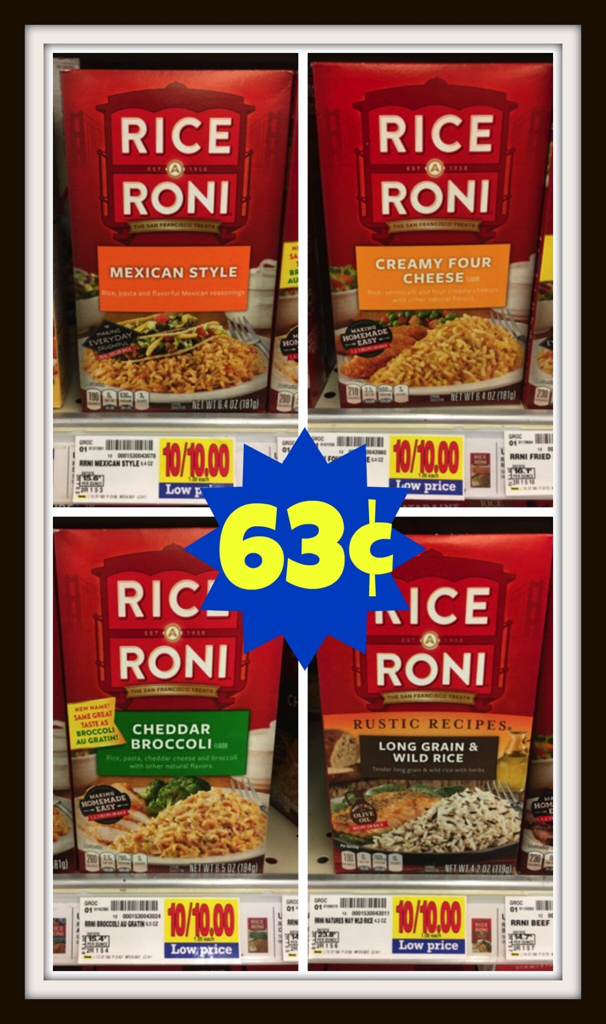 Get Rice A Roni for only 63¢ per box at Kroger with NEW Coupon ...