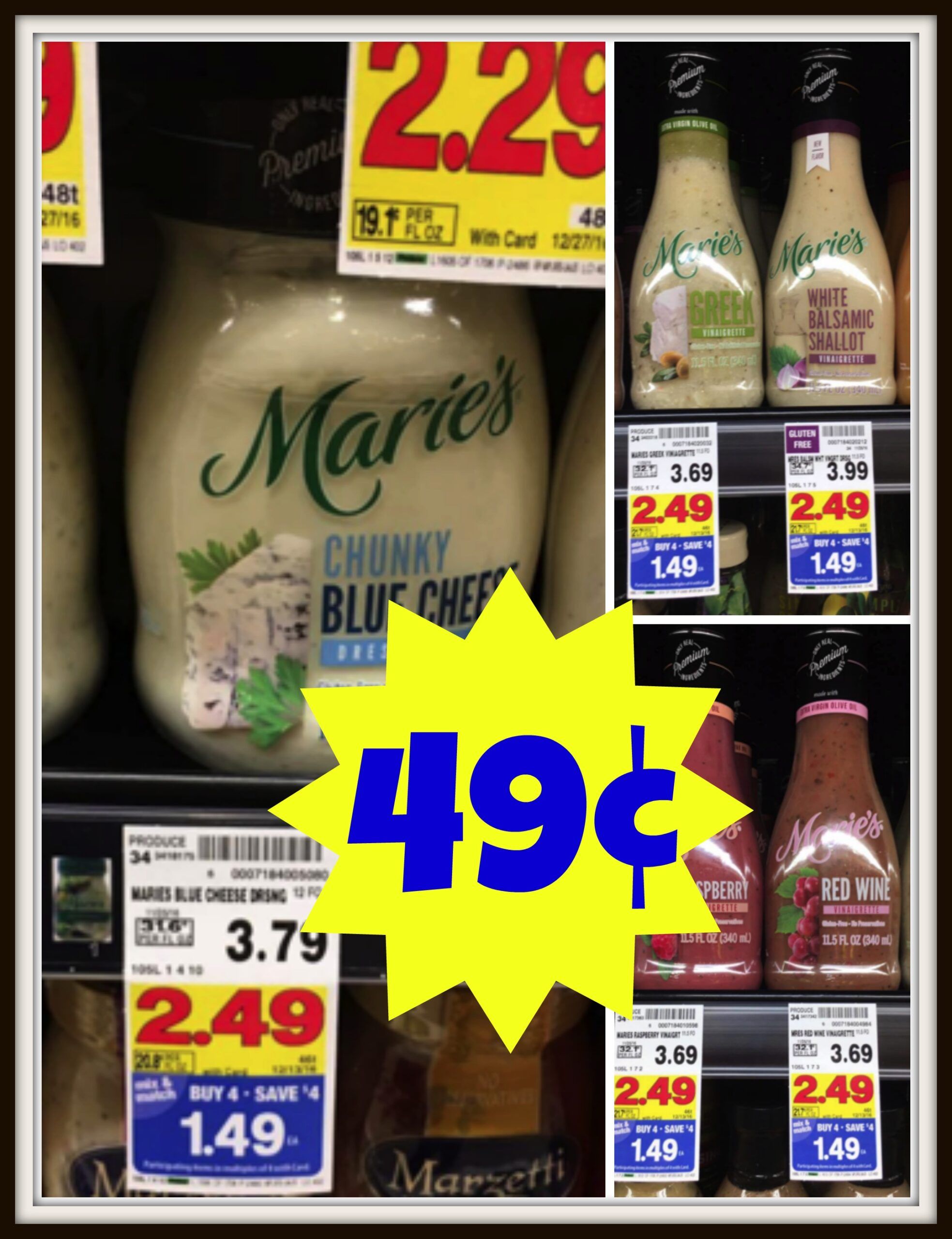 Marie's Salad Dressing ONLY 49¢ in the Kroger Mega Event! - Kroger Krazy