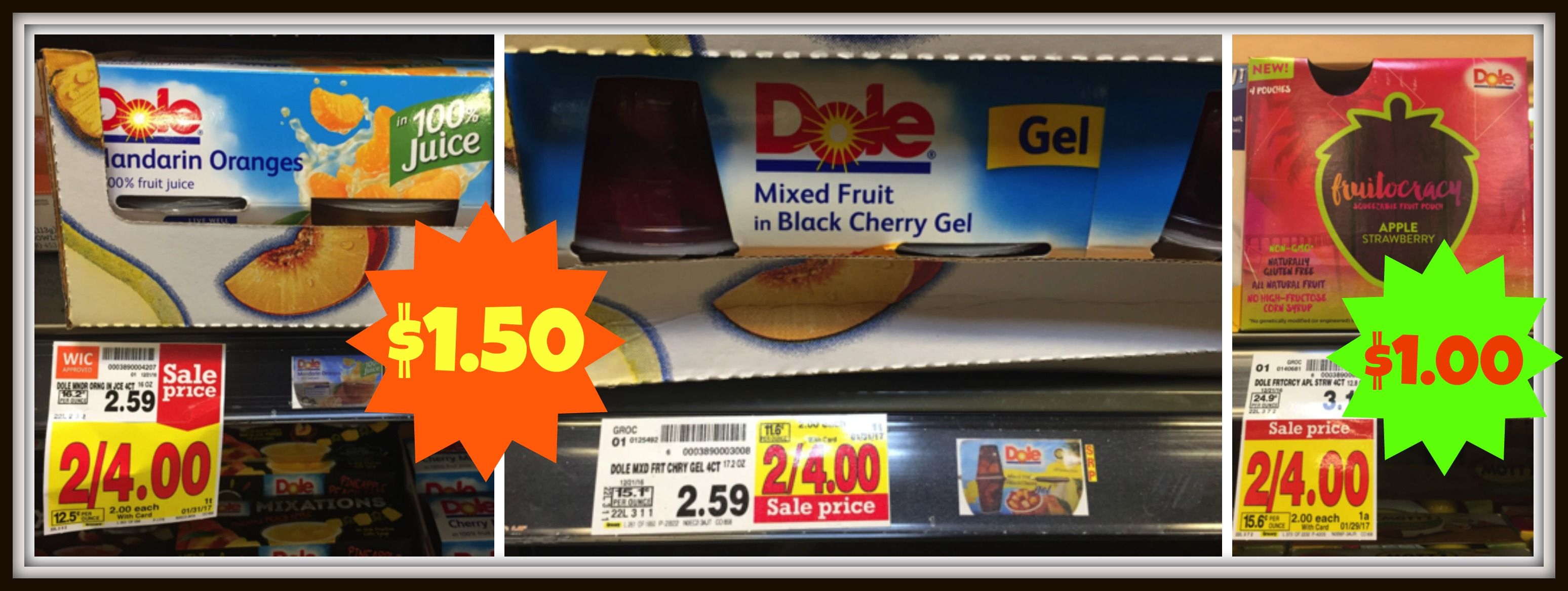 dole fruit cups Image