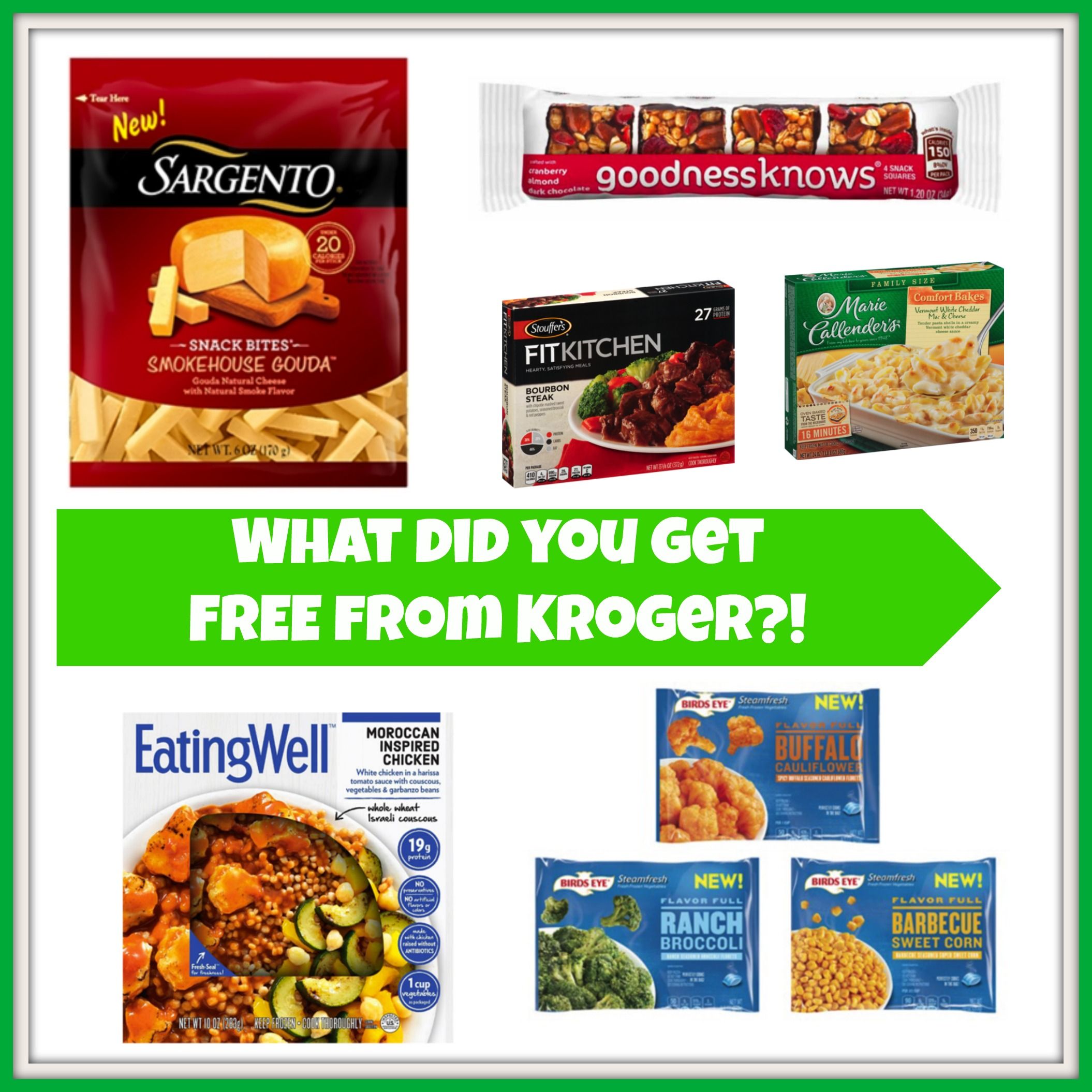 free items at kroger