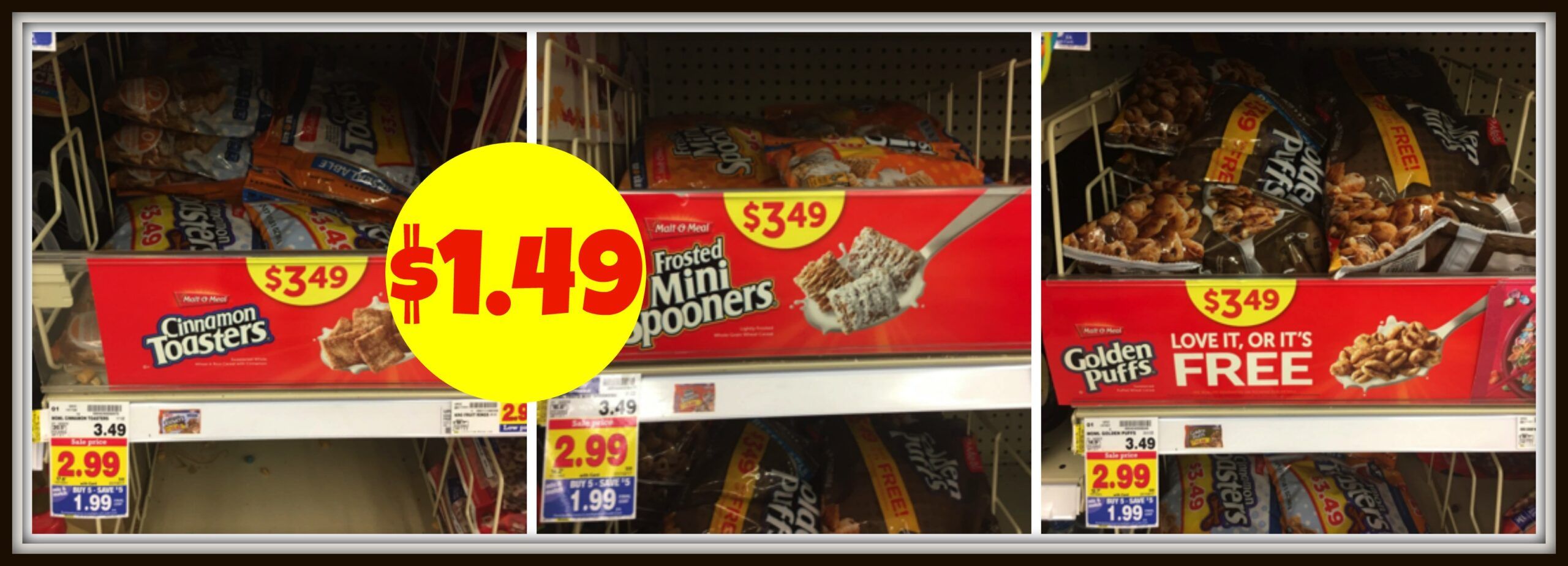 NEW Malt-O-Meal Coupon = $1.49 Cereal During Kroger Mega Event ...