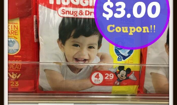 NEW $3.00 Huggies Diaper Coupon | Hurry to Print this AWESOME Coupon ...