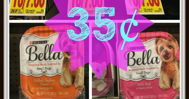 Purina Bella Dog Food JUST 35¢ each at Kroger!! (Reg Price 89 ...