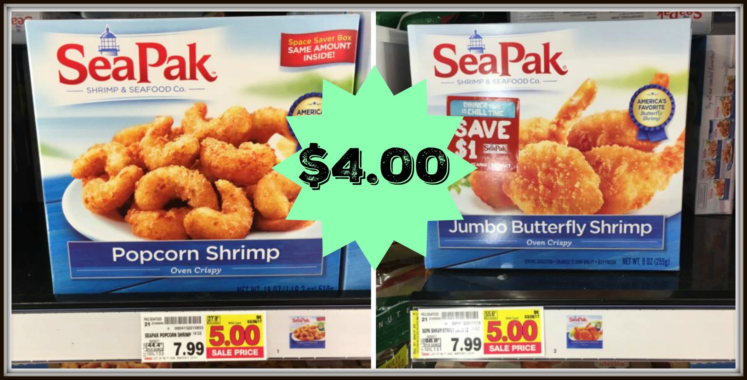 SeaPak Shrimp as low as $4.00 at Kroger! - Kroger Krazy