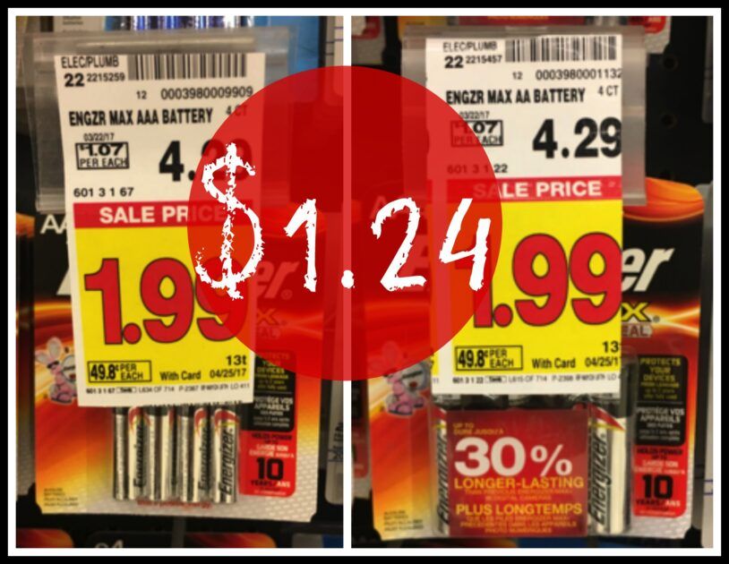 Energizer Batteries ONLY $1.24 at Kroger with NEW Coupon! - Kroger Krazy