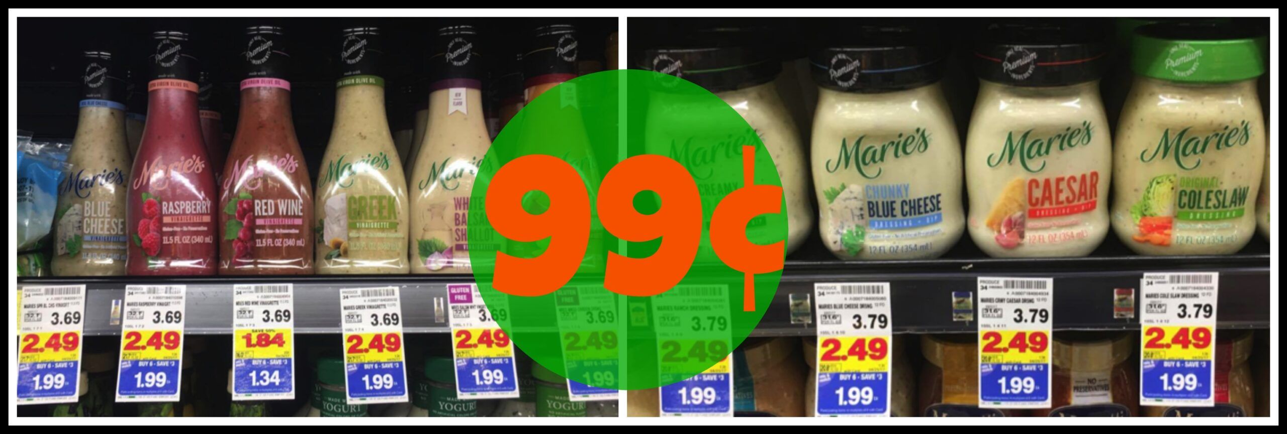 Marie's Salad Dressing JUST 99¢ During Kroger Mega Event! - Kroger Krazy
