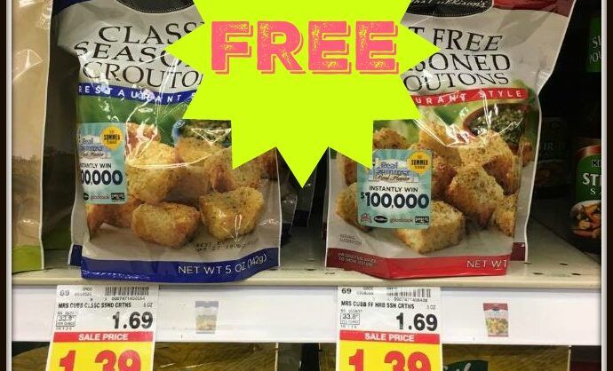 FREE Mrs Cubbison's Croutons with Kroger Mega Event!! - Kroger Krazy