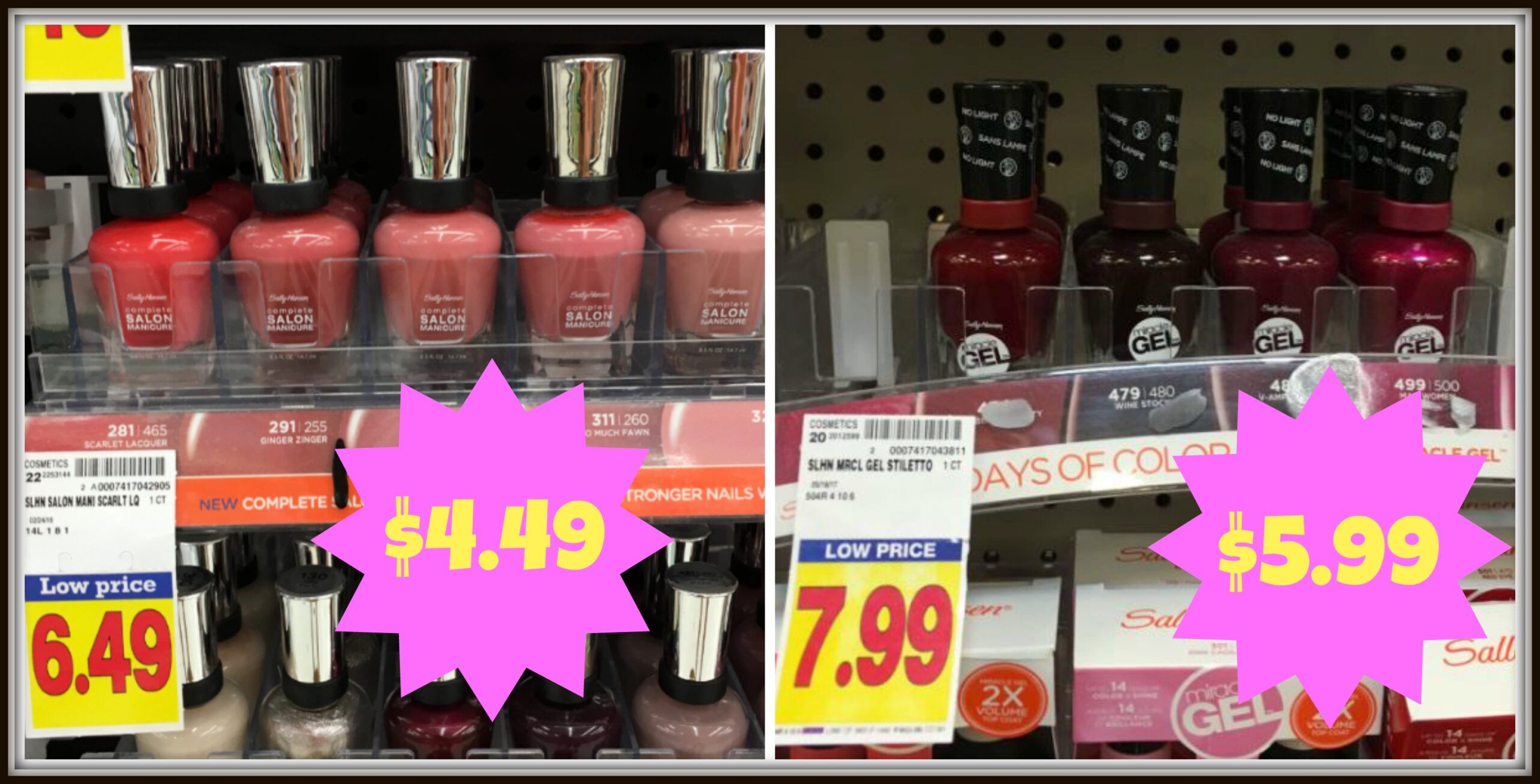 NEW Sally Hansen Coupons | Polish as low as $4.49 at Kroger!! - Kroger ...