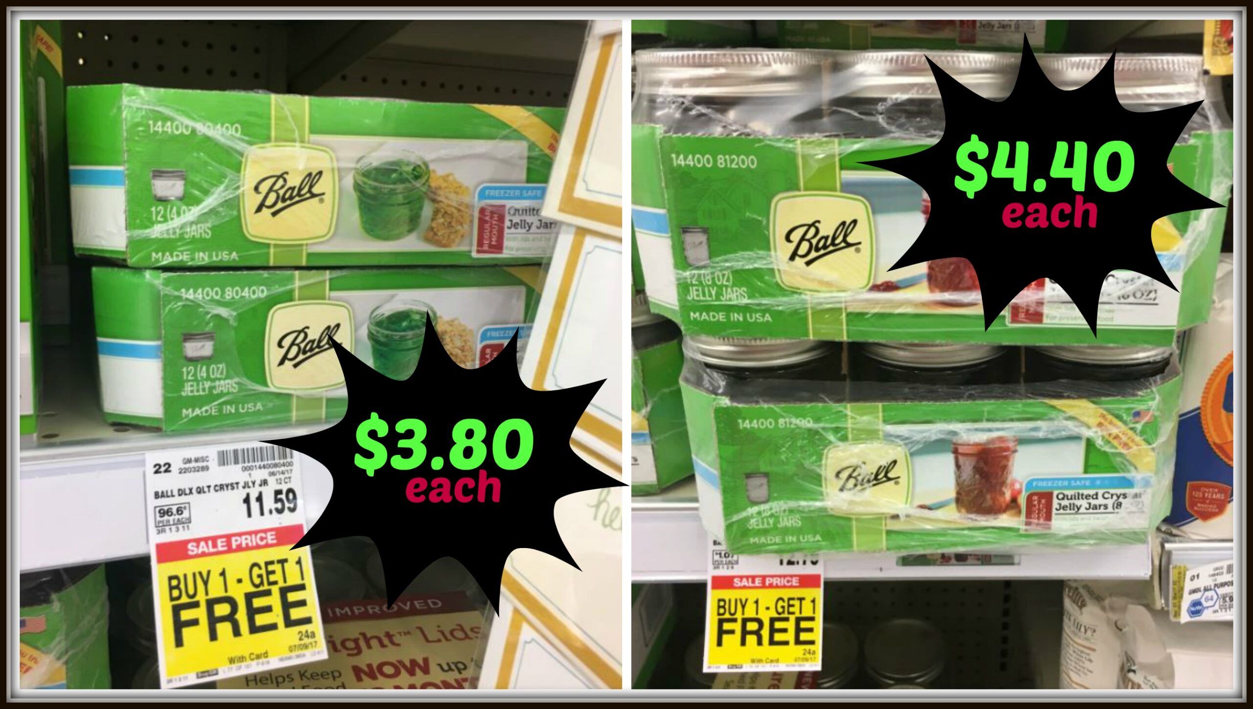 Ball Canning Jars as low as $3.80 at Kroger!! - Kroger Krazy