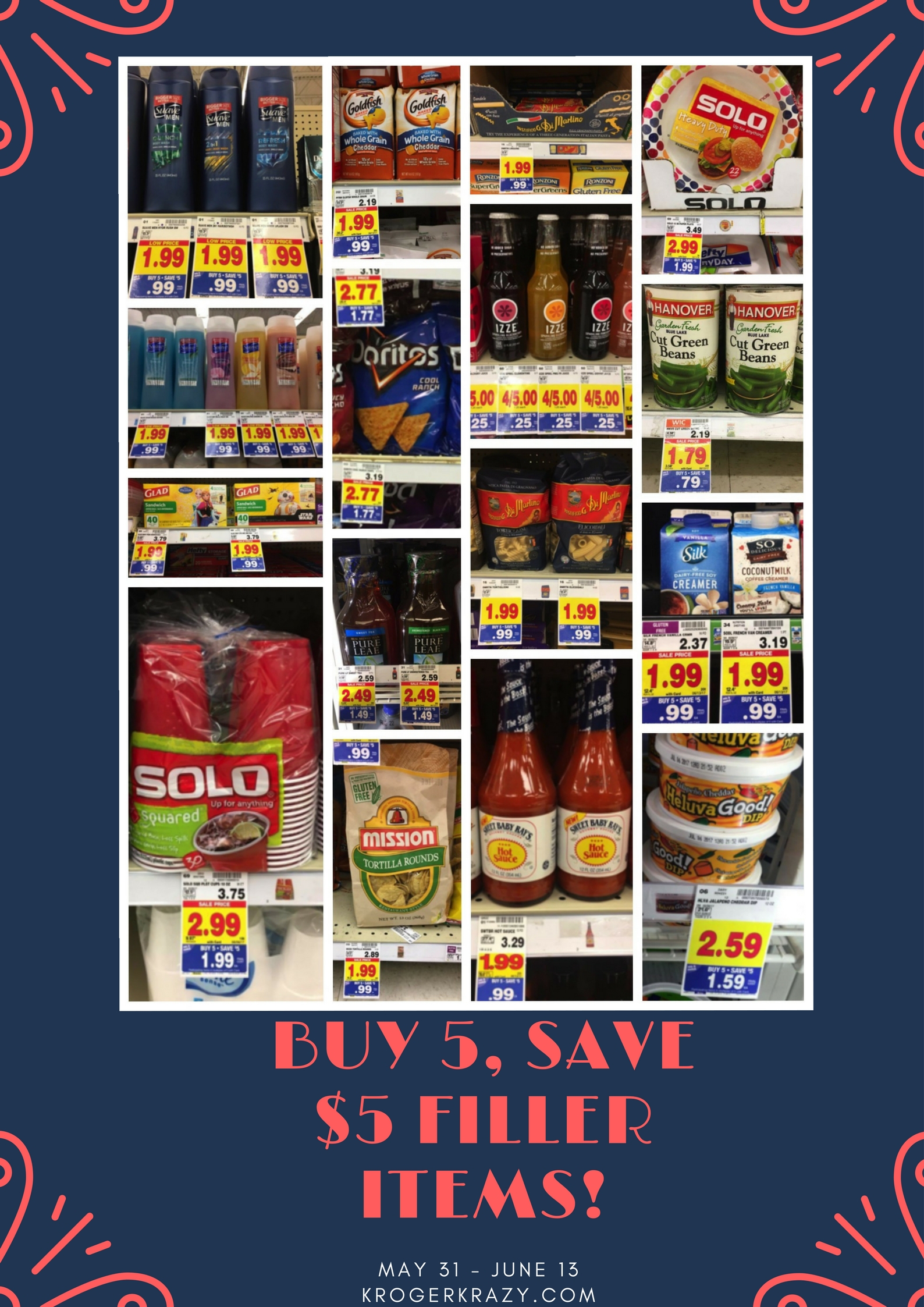 buy 5, Save $5 Filler items!