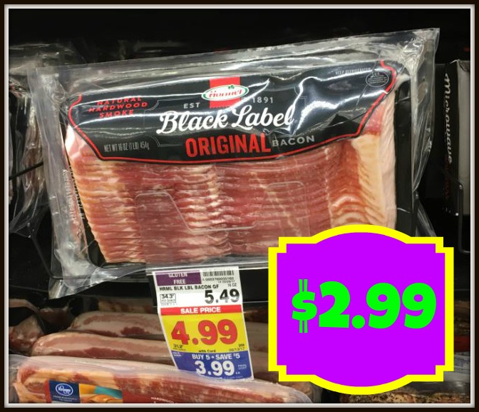 hormel black label bacon
