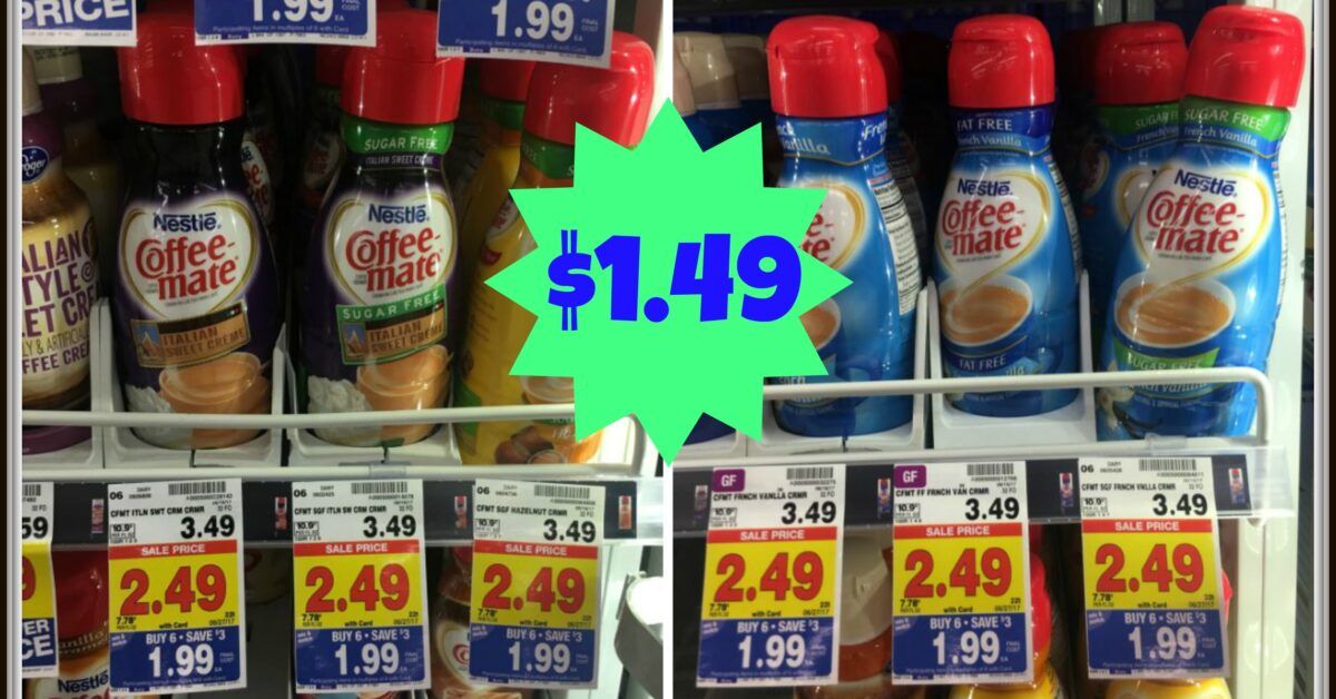 Nestle Coffee-Mate Coupon | 32 oz Creamer for ONLY $1.49 at Kroger ...