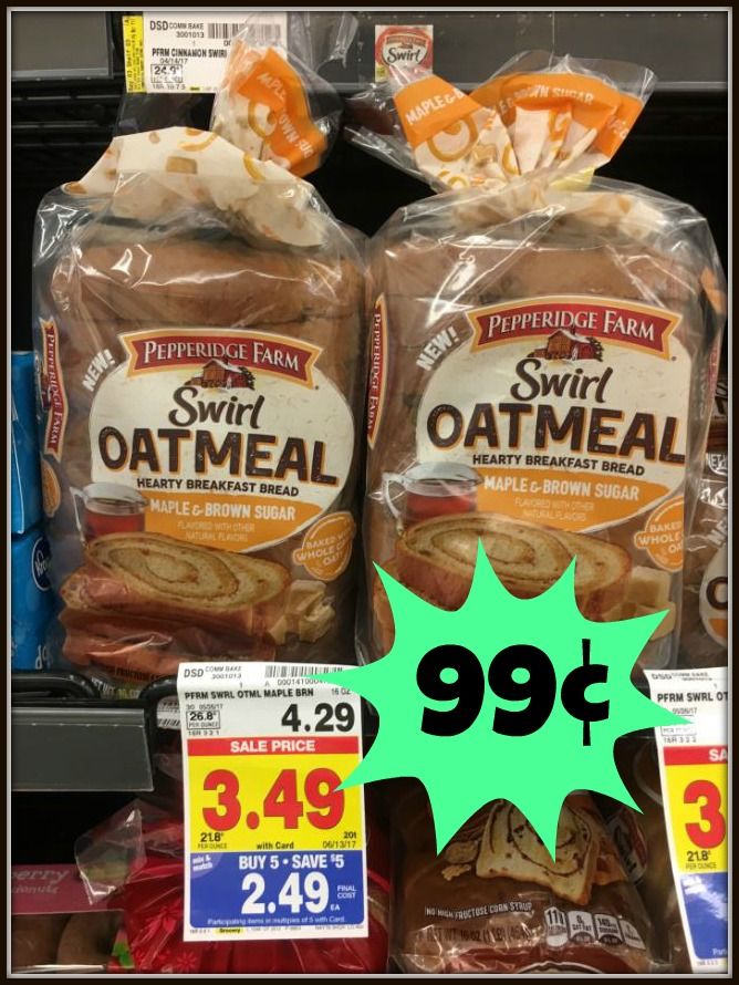 pepperidge farm oatmeal bread