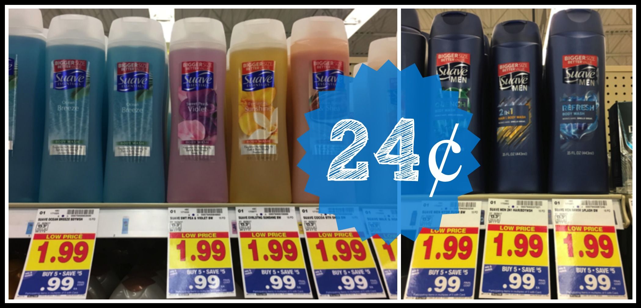 suave body wash Image