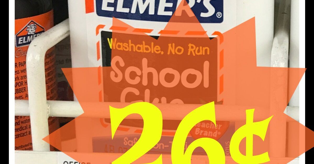 Grab THREE Elmer's Glue bottles for ONLY 26¢ each at Kroger! - Kroger Krazy