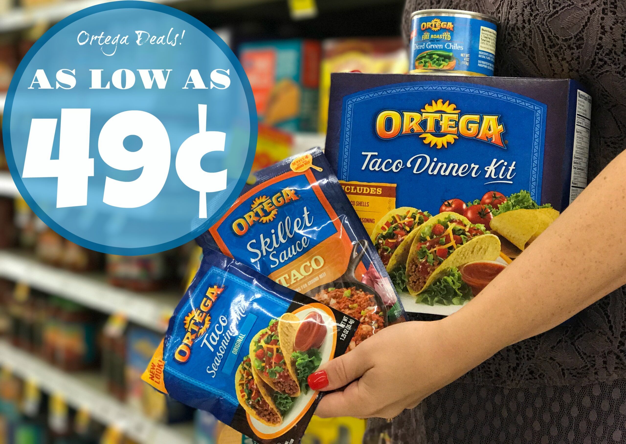 NEW Ortega Coupon + Kroger Deal Scenarios! Grab these items for as low ...