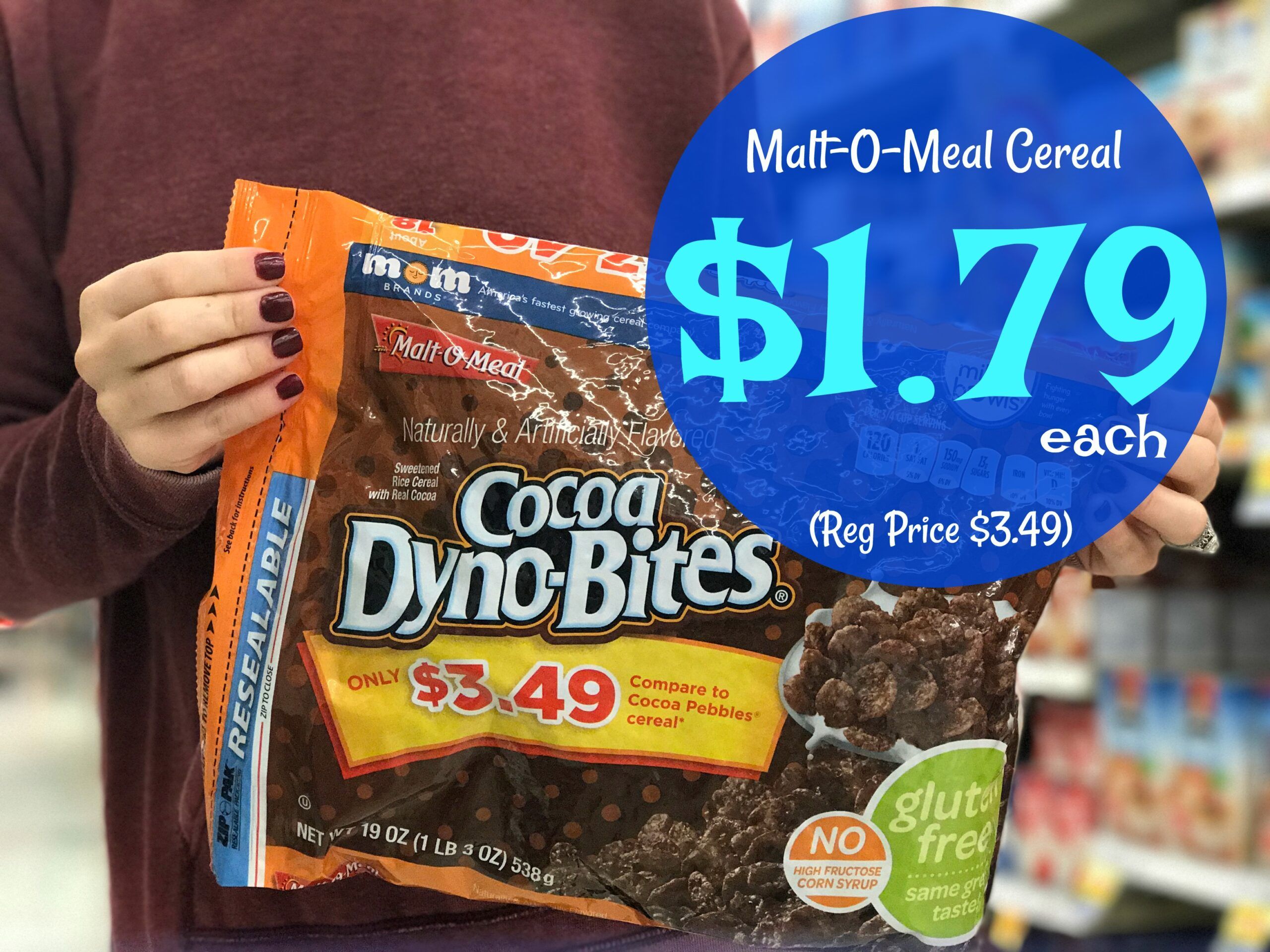 Malt-O-Meal Bagged Cereal ONLY $1.79 each at Kroger! (Reg Price $3.49 ...