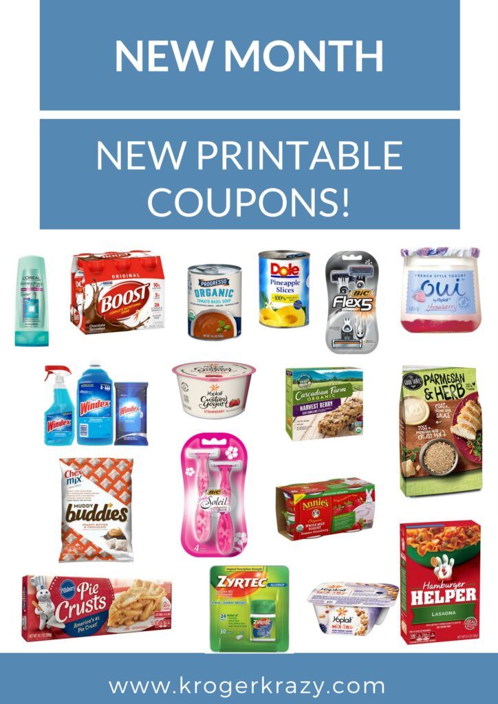 NEW Month! NEW Printable Coupons!!! Windex, Yoplait, Progresso, Aleve ...