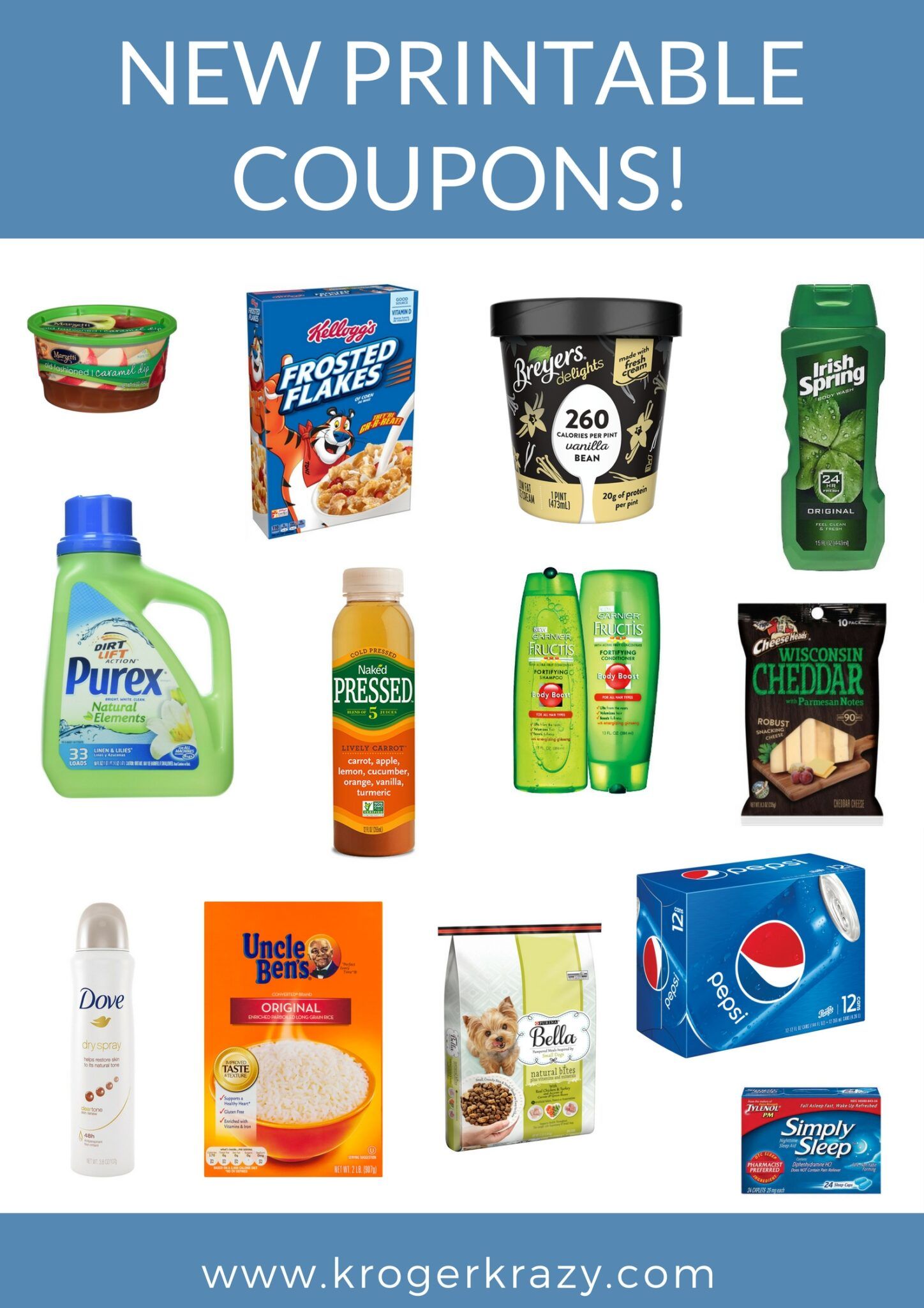 New Printable Coupons!! Pepsi, Frigo Cheese, Tylenol, Degree, Pampers ...
