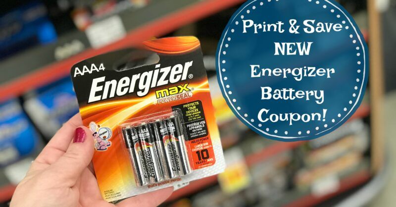 Print &amp; Save Energizer Coupon For Battery Sale at Kroger! - Kroger Krazy