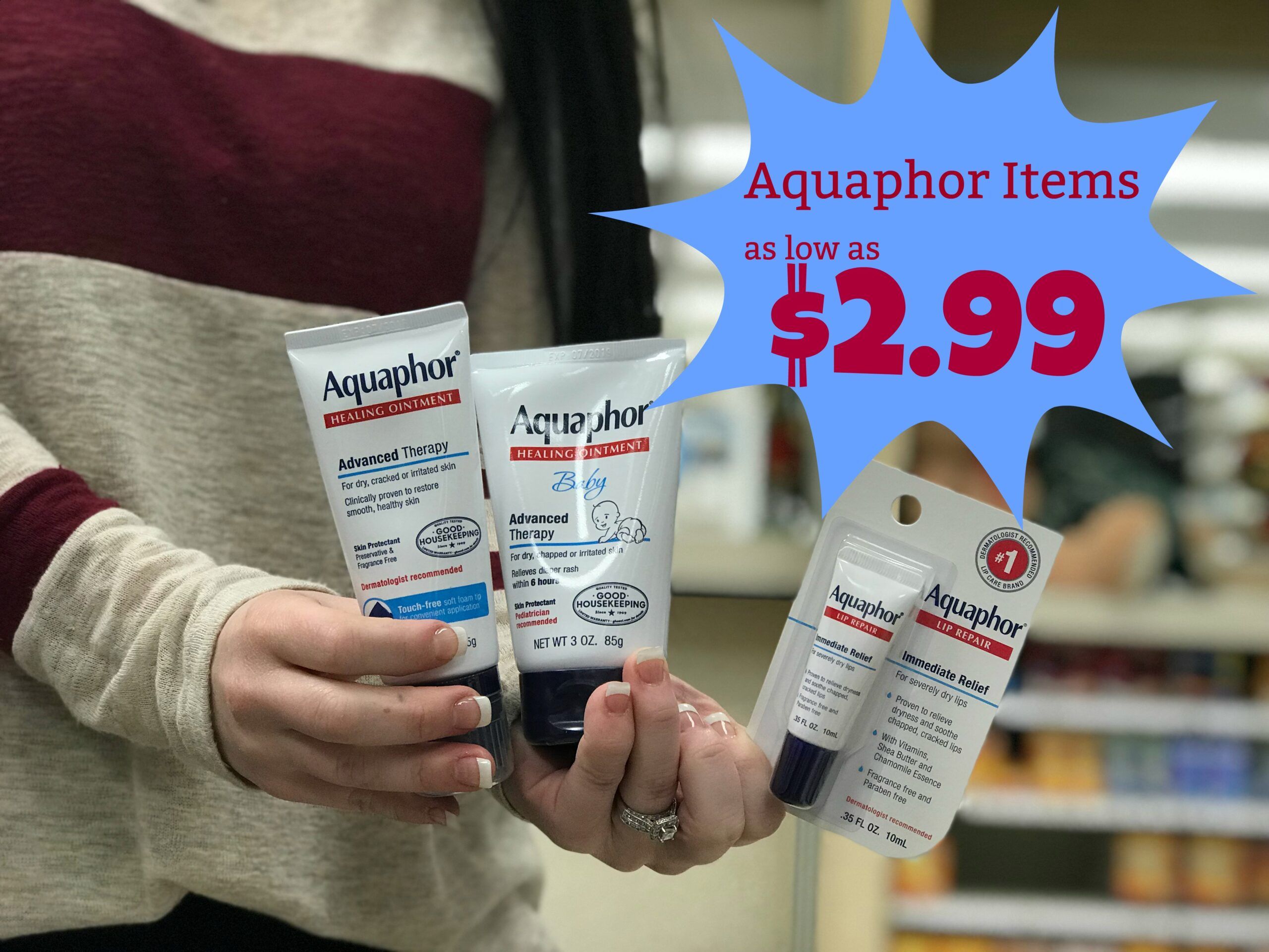 NEW Aquaphor Coupons | Items as low as $2.99 at Kroger! - Kroger Krazy