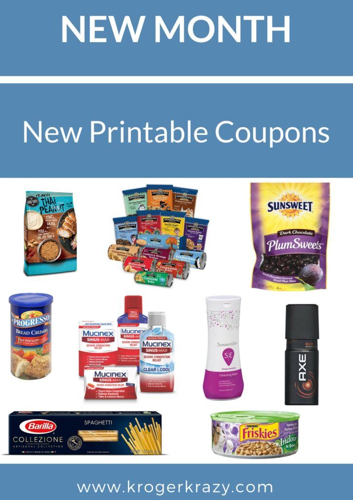 New Month, New Printable Coupons! Progresso, Pillsbury, Summer's Eve ...
