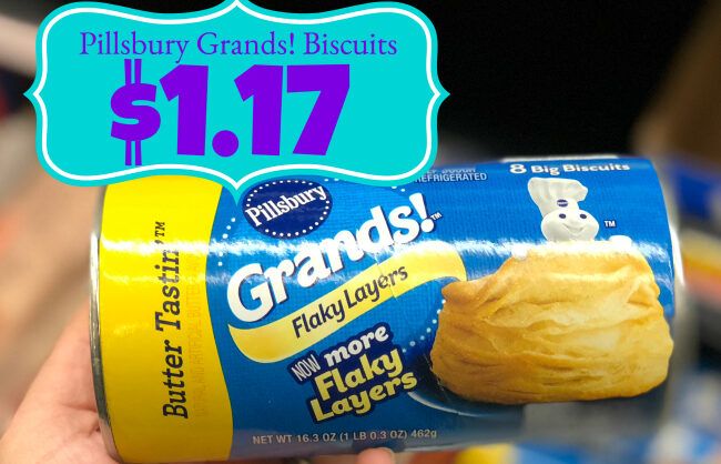 NEW Pillsbury Coupons | Refrigerated Grands! Biscuits as low as $1.17 ...