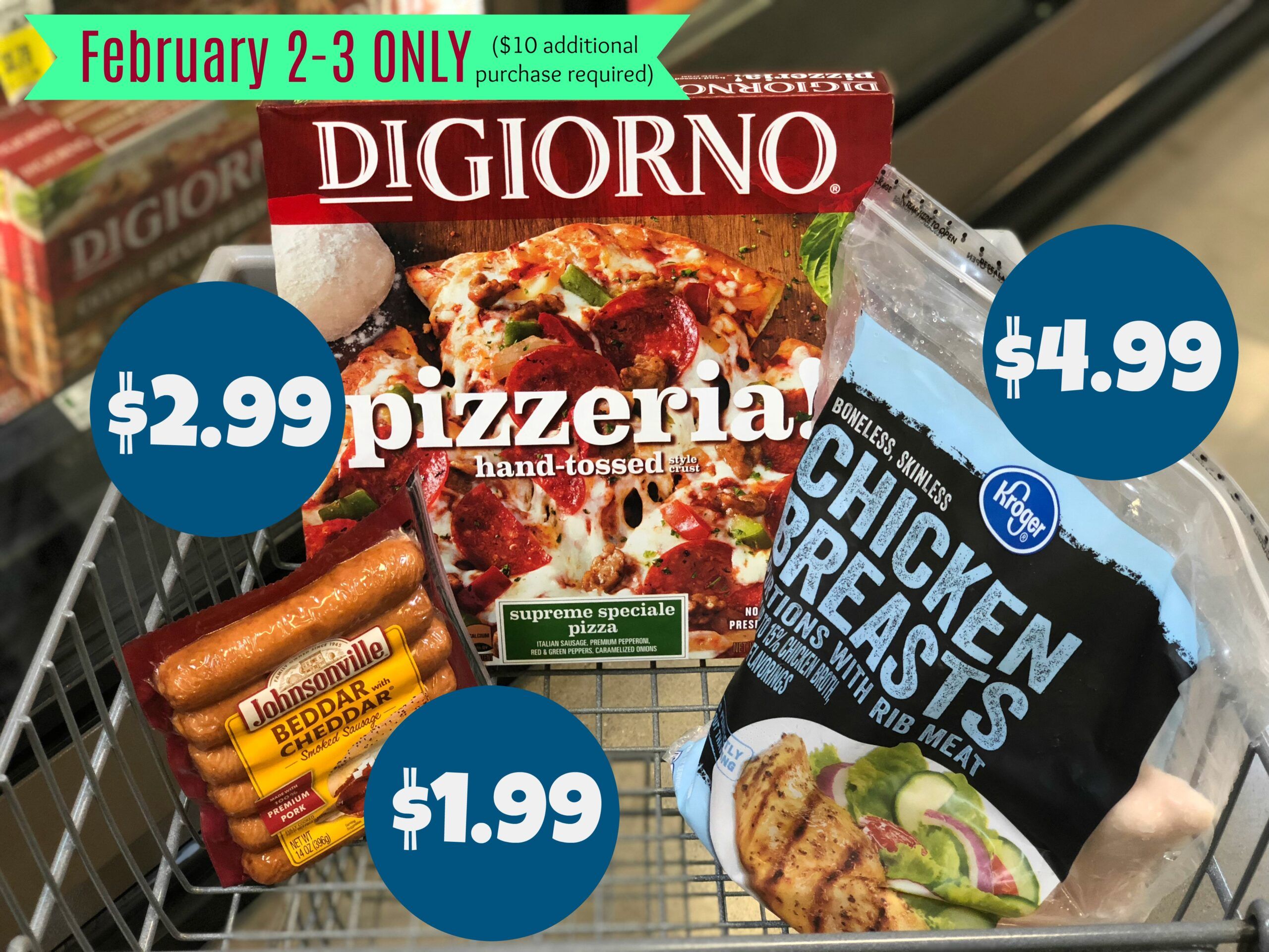 Friday & Saturday (Feb 23) ONLY 5x Digital Coupons for Johnsonville