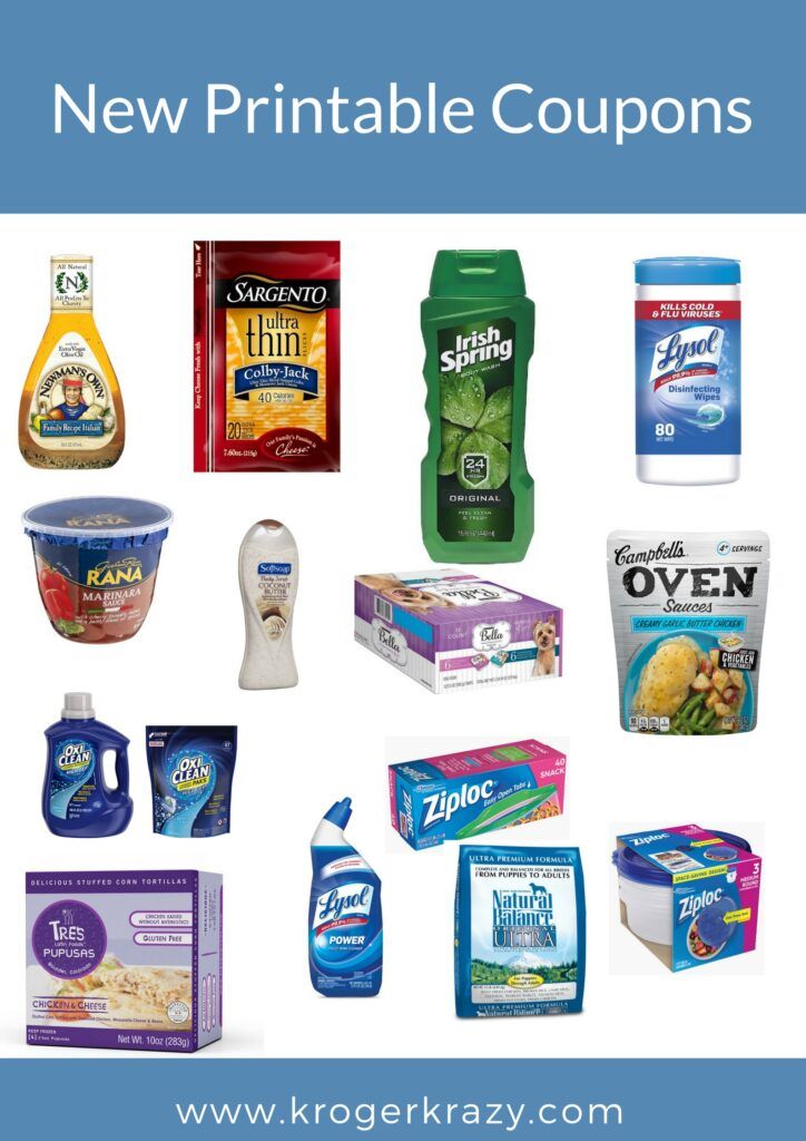 New Printable Coupons! Lysol, Sargento, Pace, Campbell's, SoftSoap ...
