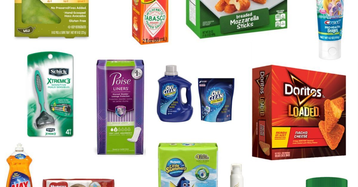 New Printable Coupons! Crest, Farm Rich, Playtex, Huggies, Dove