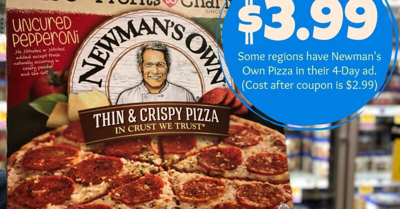 NEW Newman's Own Pizza Coupon | Pay as low as $2.99! - Kroger Krazy