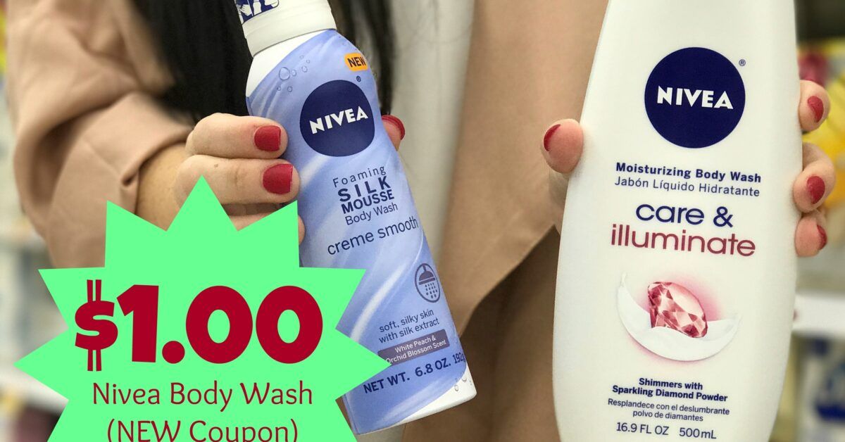 NEW Nivea Coupons | Body Wash ONLY $1.00 with Kroger Mega Event ...
