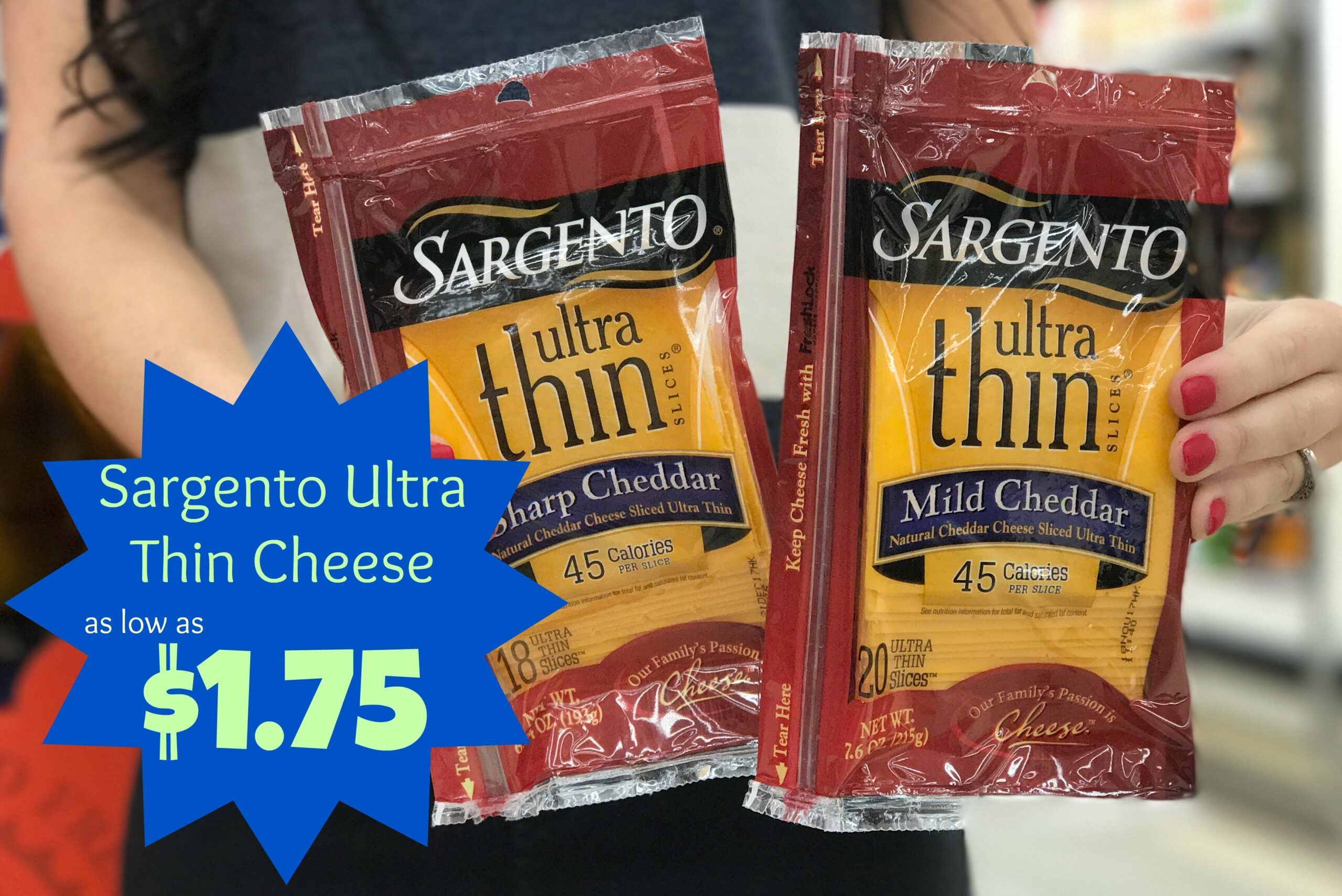 NEW Sargento Coupon | Ultra Thin Cheese Slices as low as $1.75 at ...