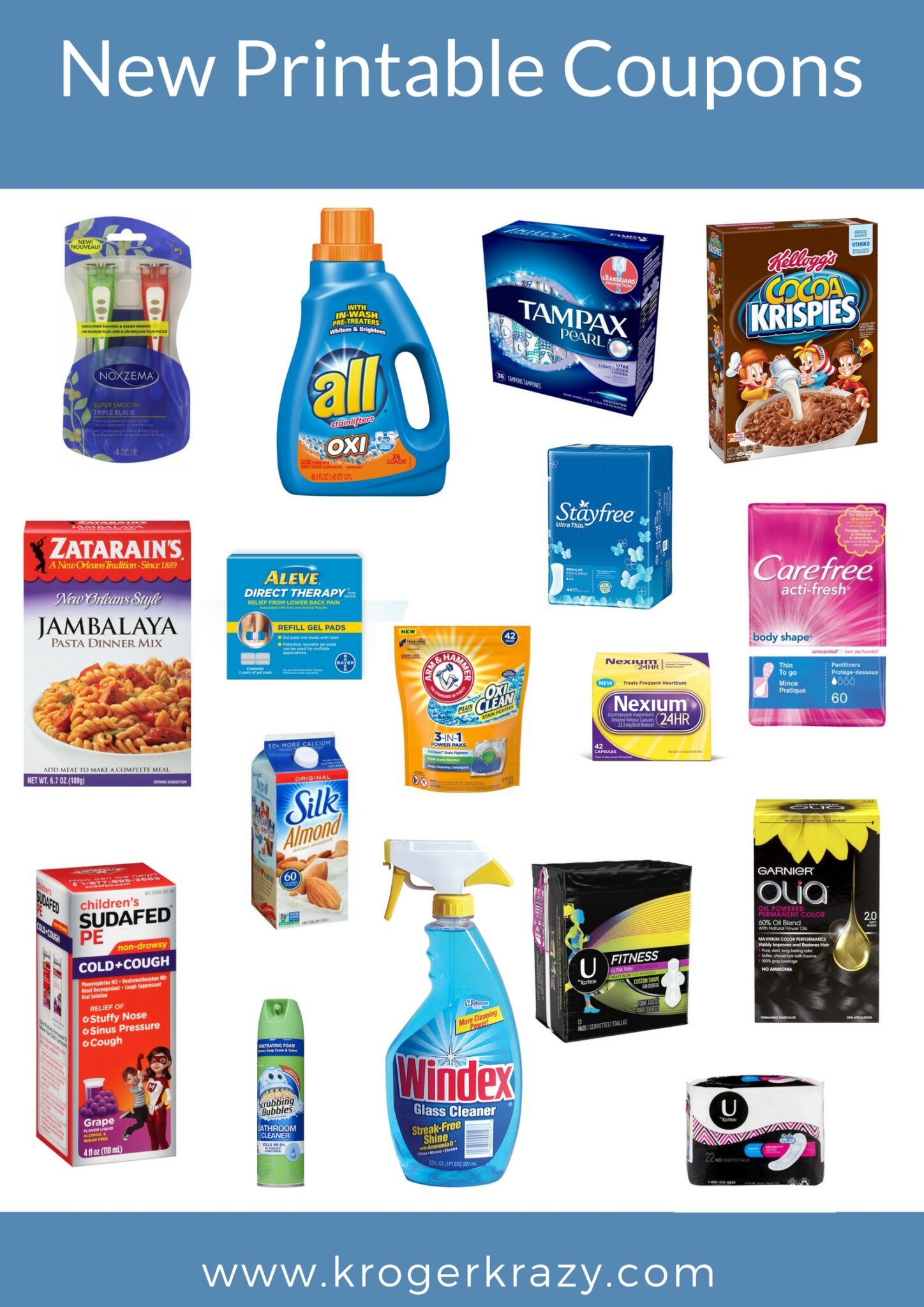 New Printable Coupons!!! Scrubbing Bubbles, all, Snuggle, Tampax, Carefree, Garnier AND MORE ...