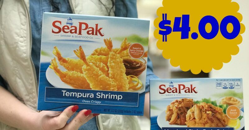 NEW SeaPak Coupon | Pay as low as $4.00 for Shrimp and Clams at Kroger ...