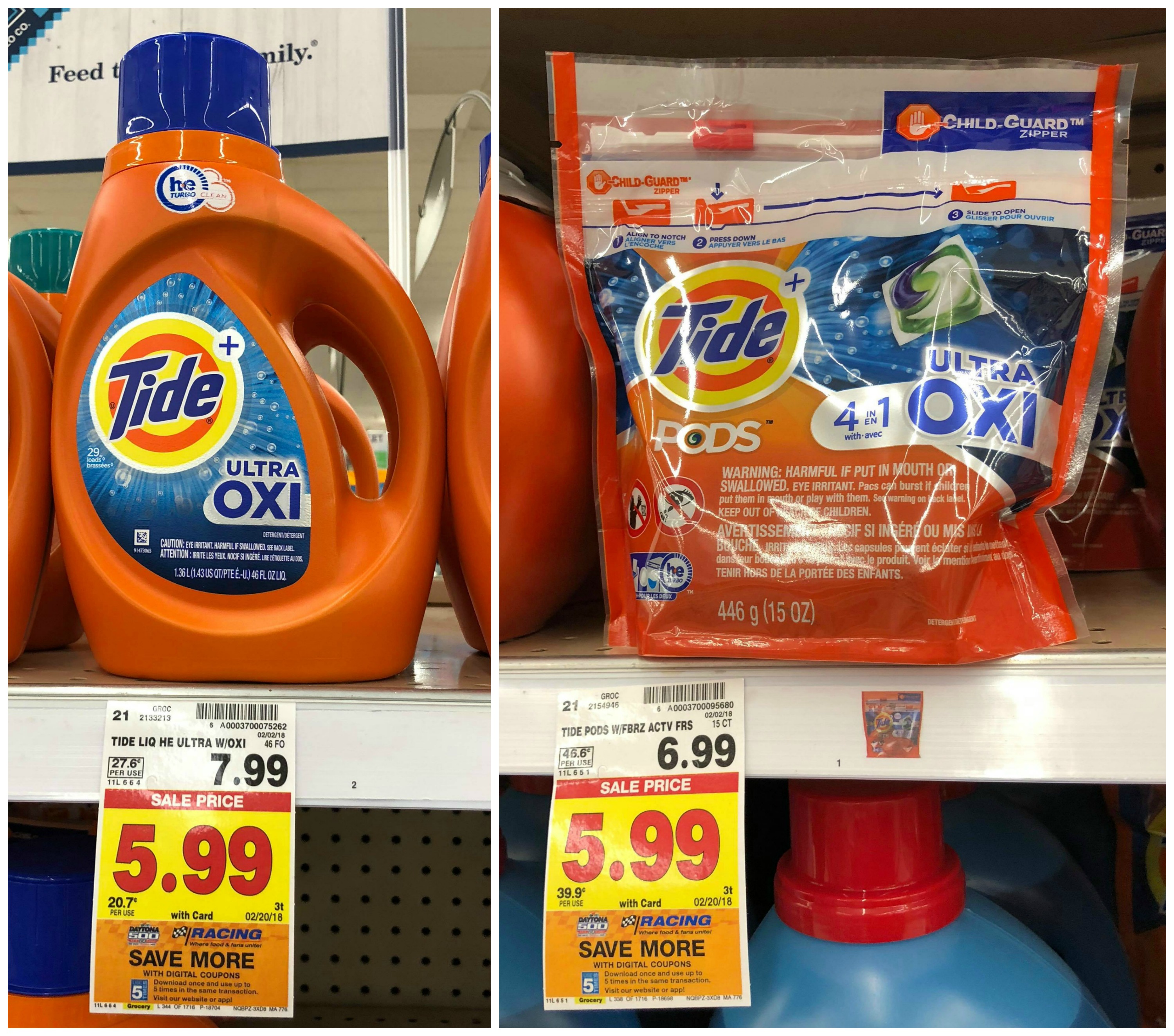 The NEW Tide Ultra Oxi and Kroger Racing Team (Win With Clicklist) are part...
