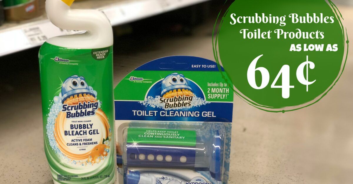 NEW Scrubbing Bubbles Toilet Coupons = Products as low as $0.64 at ...