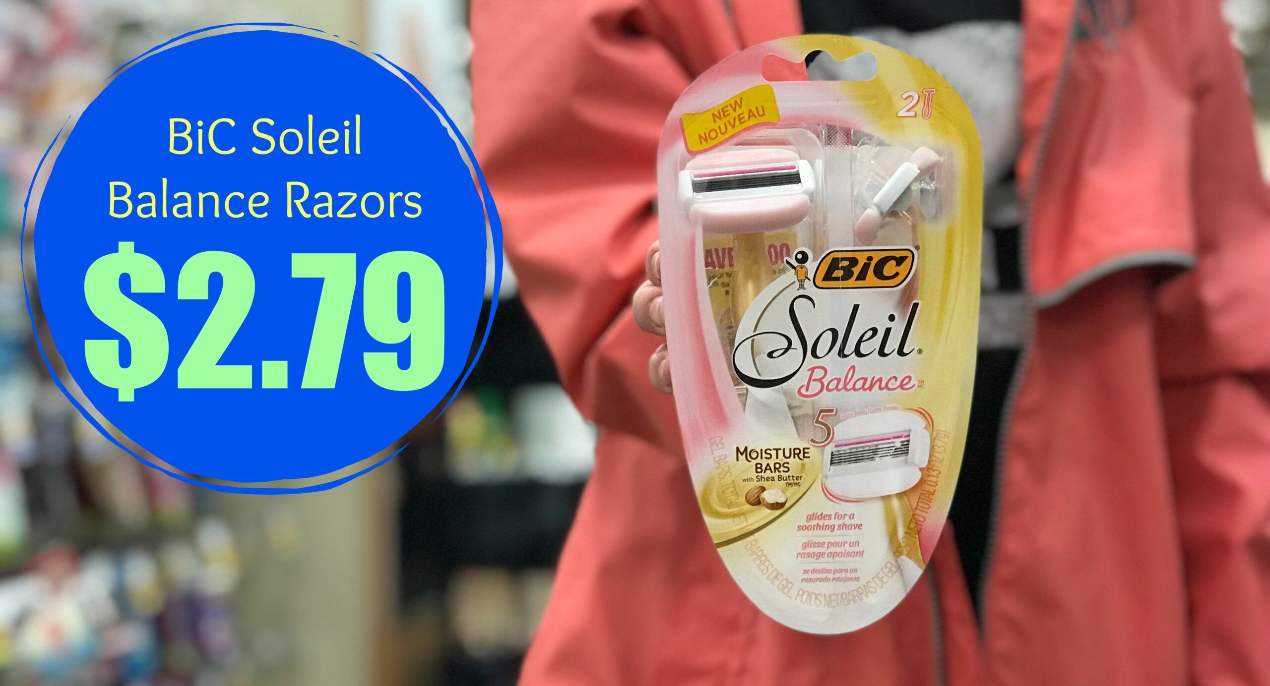 NEW BiC Coupon | Soleil Balance Razors (2 ct) ONLY $2.79 at Kroger ...