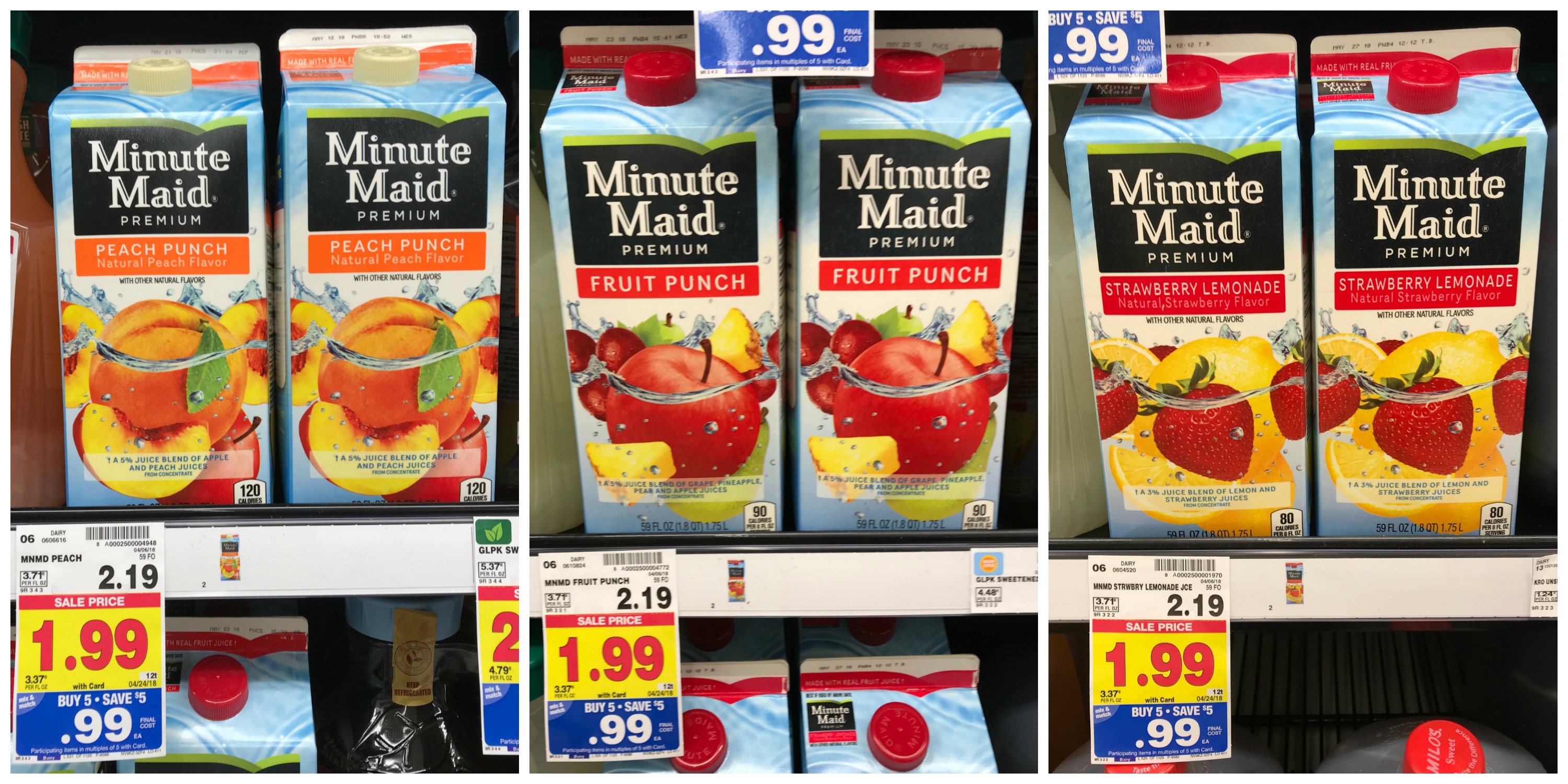 Minute Maid Juices As Low As 0 62 With Kroger Mega Event