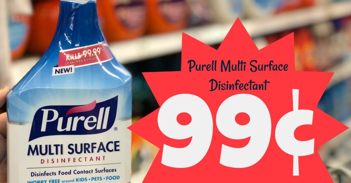 Purell Coupon | Pay ONLY $0.99 for Multi Surface Disinfectant Spray ...