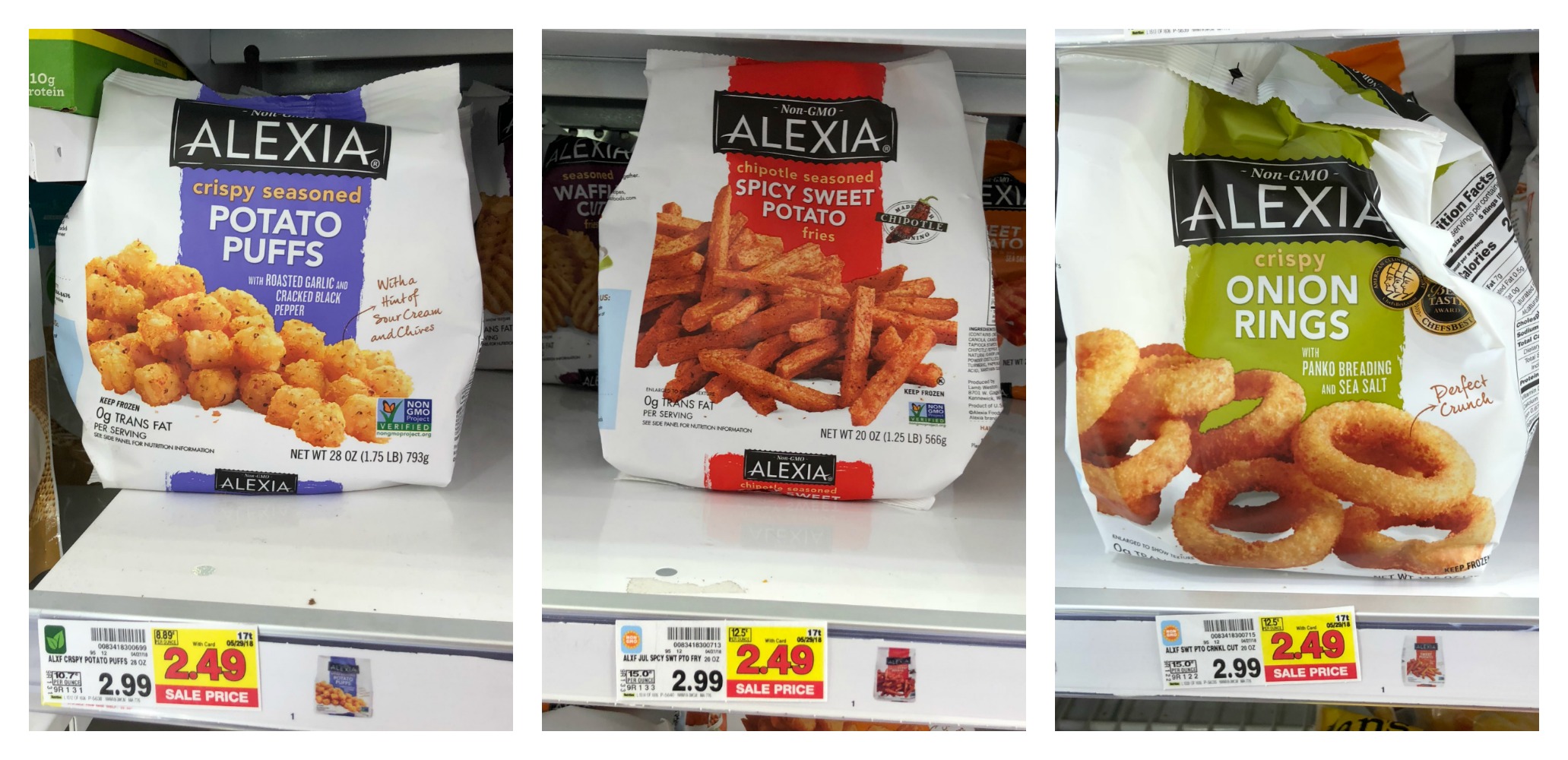 Alexia Onion Rings Golden With Sea Salt: Nutrition & Ingredients |  GreenChoice