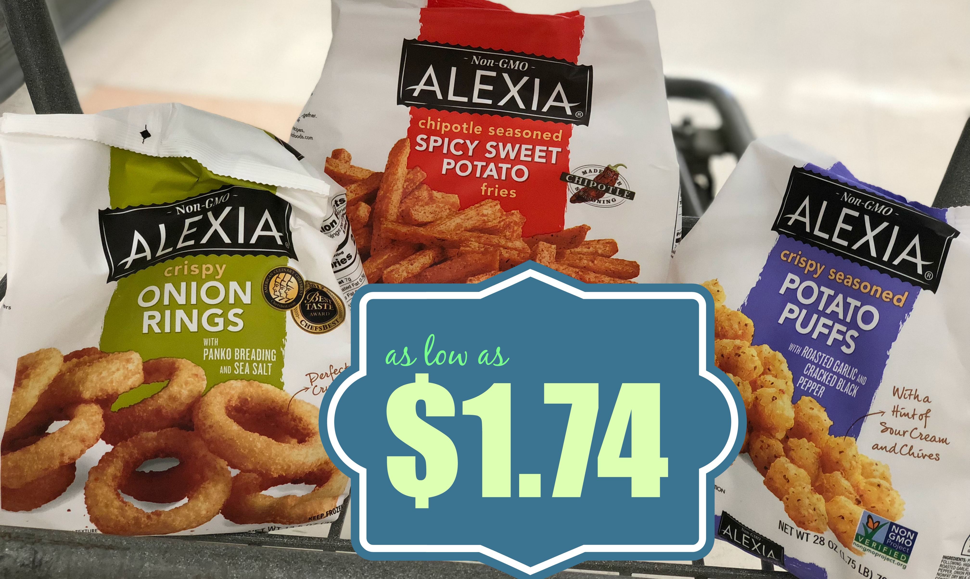 Alexia Crispy Onion Rings with Panko Breading and Sea Salt, Non-GMO  Ingredients, 13.5 oz (Frozen) - Walmart.com